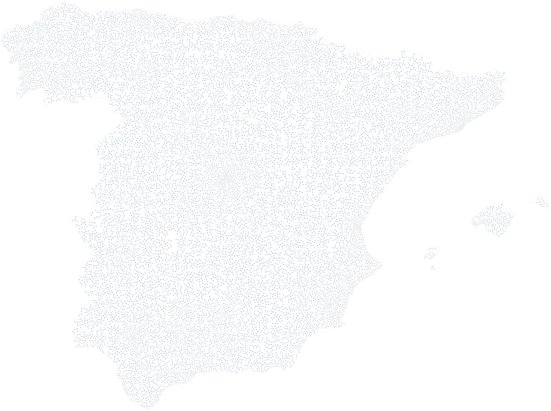 Spain: size and spacing